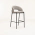 KAYLA TEXTURED FABRIC BARSTOOL