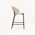KAYLA TEXTURED FABRIC KITCHEN STOOL