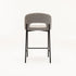 KAYLA TEXTURED FABRIC KITCHEN STOOL