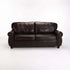 KINGSLEY GENUINE LEATHER 3 SEATER COUCH