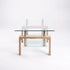 LALA 110x60cm GLASS COFFEE TABLE