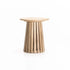 LOLA 45cm ROUND SIDE TABLE - OAK
