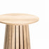 LOLA 45cm ROUND SIDE TABLE - OAK