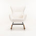 LULU FLEECE ROCKING CHAIR - CREAM