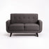 LUNA FABRIC 2 SEATER COUCH
