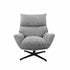 MABEL FABRIC SWIVEL ARMCHAIR