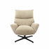 MABEL FABRIC SWIVEL ARMCHAIR