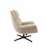 MABEL FABRIC SWIVEL ARMCHAIR