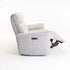 MARCO FABRIC ELECTRIC POWER 3 SEATER RECLINER-GREY