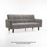 MAZ FABRIC SLEEPER COUCH - 2 LEG OPTION