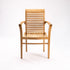 MILAN TEAK STACKING ARMCHAIR