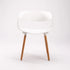 MIRA WOODEN LEG ARMCHAIR