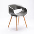 MIRA WOODEN LEG ARMCHAIR