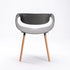MIRA WOODEN LEG ARMCHAIR
