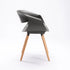 MIRA WOODEN LEG ARMCHAIR