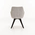 NELLA WOODEN DINING CHAIR - SPECKLED GREY