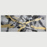 OIL PAINTING ART YT BLACK & GOLD MAGIC 150X55