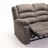 OLI FABRIC 2 SEATER RECLINER - DARK GREY
