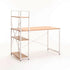 OMEGA 120cm DESK WITH SHELF