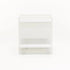 OPAL 45x45cm 8MM TEMPERED GLASS SIDE TABLE