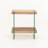 OPAL 45x45cm 8MM TEMPERED GLASS SIDE TABLE