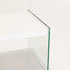 OPAL 45x45cm 8MM TEMPERED GLASS SIDE TABLE