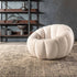 PEARL FLEECE FABRIC CHAIR