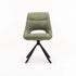PRATO FABRIC SWIVEL DINING CHAIR