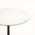 REMY 80cm ROUND STONE TOP DINING TABLE