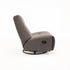 RENZO FABRIC ARMLESS SWIVEL RECLINER