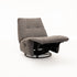 RENZO FABRIC ARMLESS SWIVEL RECLINER