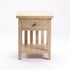 SARI WHITEWASH 1 DRAWER PEDESTAL