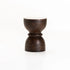 TAJ MARBLE & SOLID WOOD SIDE TABLE