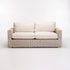 TEGAL KUBU WHITEWASH 2.5 SEATER COUCH