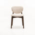 VIOLA WOODEN DINING CHAIR TEXTURED OATMEAL