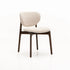 VIOLA WOODEN DINING CHAIR TEXTURED OATMEAL