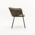 VIOLET TEXTURED FABRIC DINING CHAIR