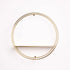 WALL SHELF - GOLD CIRCLE WITH SHELF