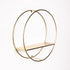 WALL SHELF - GOLD CIRCLE WITH SHELF
