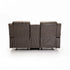 YAZ LUXURY FABRIC 2 SEATER CONSOLE RECLINER