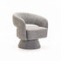 ZARA FABRIC SWIVEL CHAIR