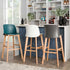 ZEN LUXURY WOODEN LEG KITCHEN STOOL