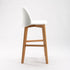 ZEN LUXURY WOODEN LEG KITCHEN STOOL