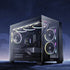 DEEPCOOL Deepcool CG330 3F Panoramic Dual-Chamber Micro-ATX Gaming Chassis - Black