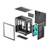 DEEPCOOL DeepCool CG590 Mesh 2F ATX ARGB Gaming Chassis - Black