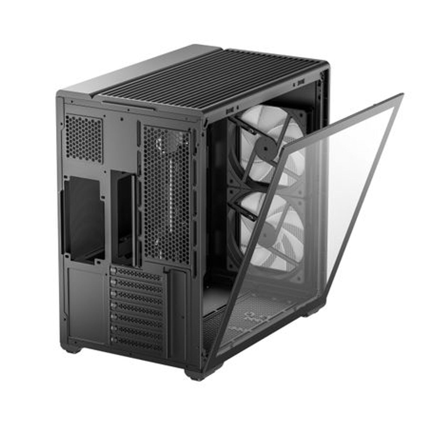 DEEPCOOL DeepCool CG590 Mesh 2F ATX ARGB Gaming Chassis - Black