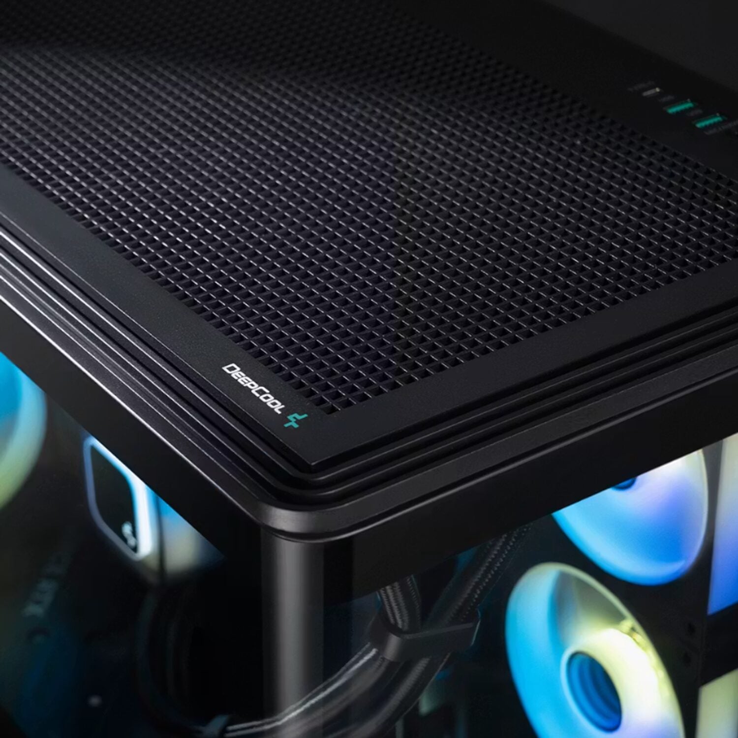 DEEPCOOL DeepCool CG590U 5F ATX ARGB Gaming Chassis - Black