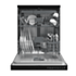 Defy Defy 15 Place Black Dishwasher - DDW258