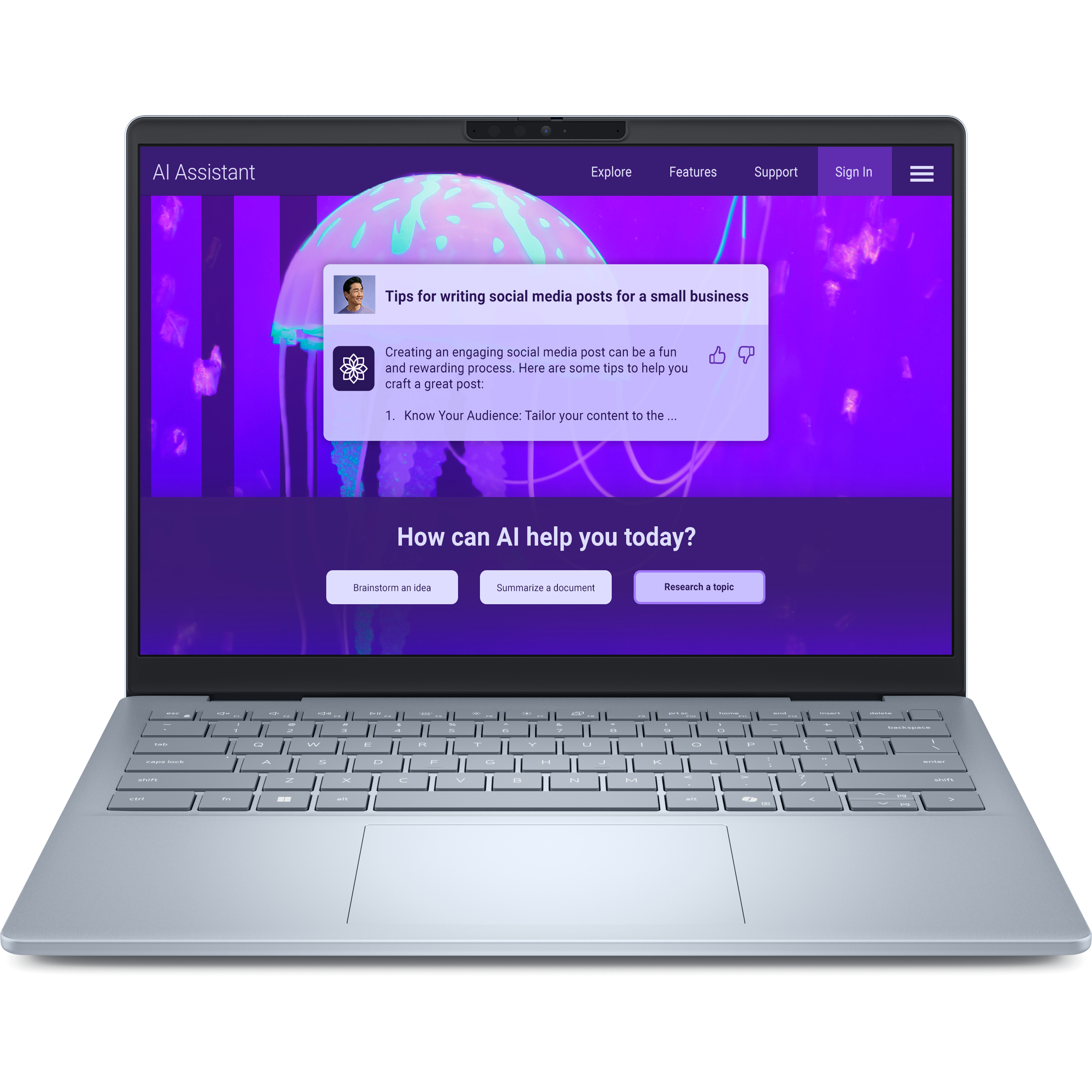 Dell Dell 14 Plus DB14250 14in WQXGA Notebook