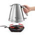 Delonghi 1.7l Metal Finish Diadema Cordless Kettle - KBV3001.M